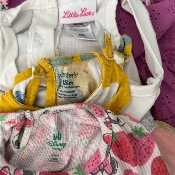 30 piece 18 MONTH GIRL SUMMER LOT - Picture 3 of 11